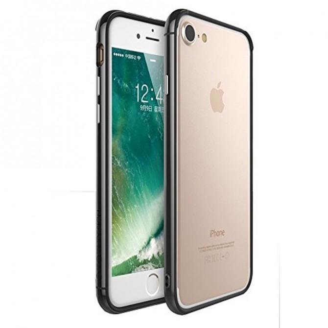Чехол Бампер Evoque Metal для iPhone 7 черный