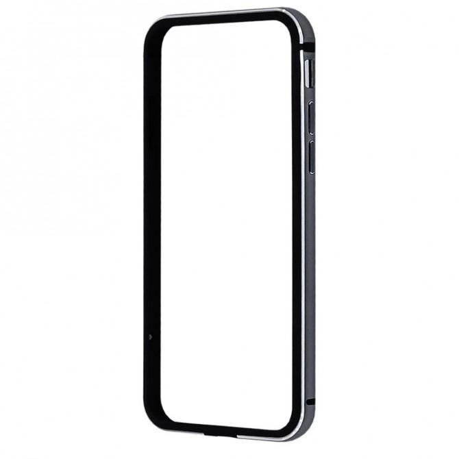 Чехол Бампер Evoque Metal для iPhone 7 черный-2