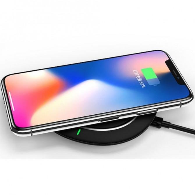 Бездротовий зарядний пристрій USAMS US-CD29 Fast Char Чорний (CD29XS01)-2