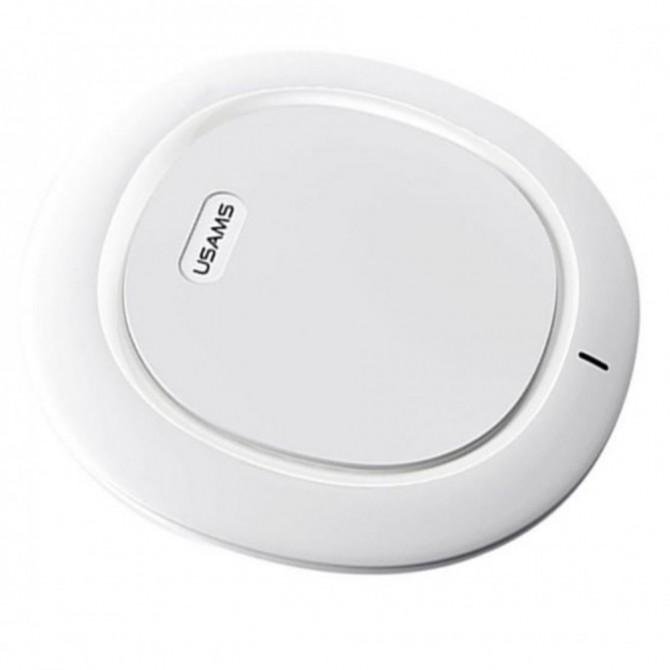 Бездротовий зарядний пристрій USAMS US-CD29 Fast Char Білий (CD29XS02)-2