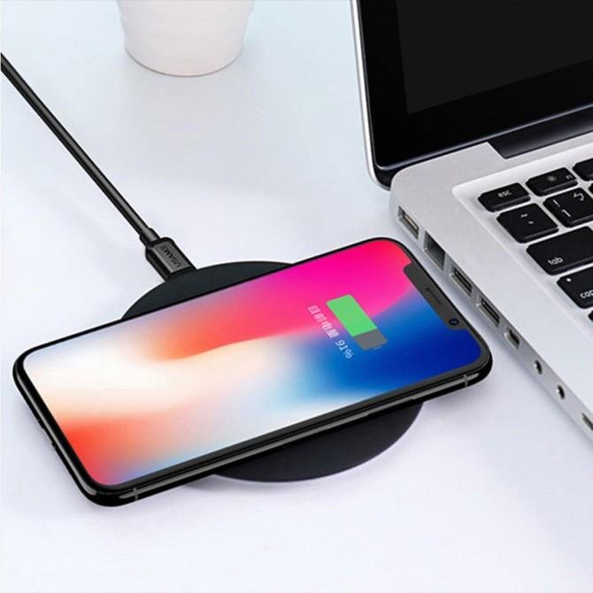 Бездротовий зарядний пристрій USAMS US-CD30 Чорний (CD30ZD01)-2