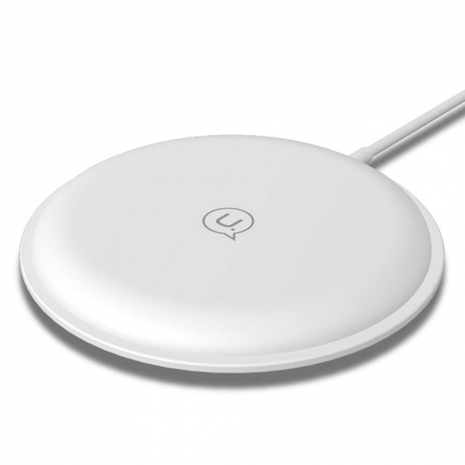 Бездротовий зарядний пристрій USAMS US-CD30 Білий (CD30ZD02)