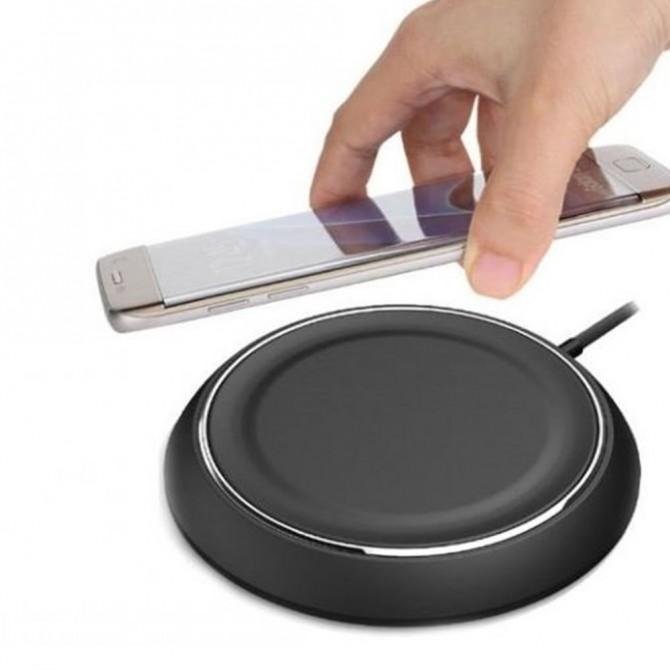 Бездротовий зарядний пристрій Rock Skittles (Чорний)-3