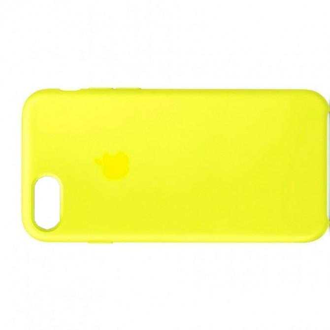 Оригинальный силиконовый чехол для iPhone 7/8 Неоново Желтый-2