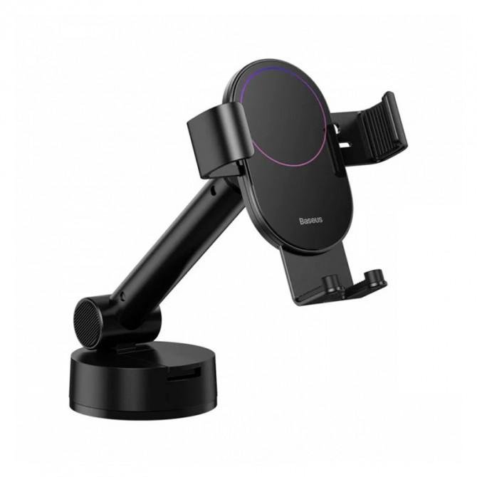 Холдер Baseus Simplism gravity holder with suction base Black-1