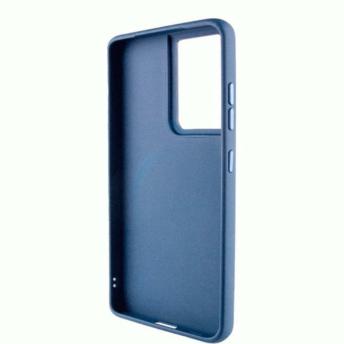 TPU чехол Bonbon Metal Style with MagSafe для Samsung Galaxy S23 Синий-1