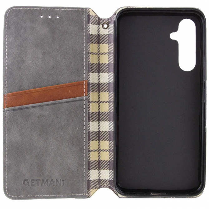 Чохол-книжка GETMAN Cubic for Samsung Galaxy A15 4G/ 5G Grey-3
