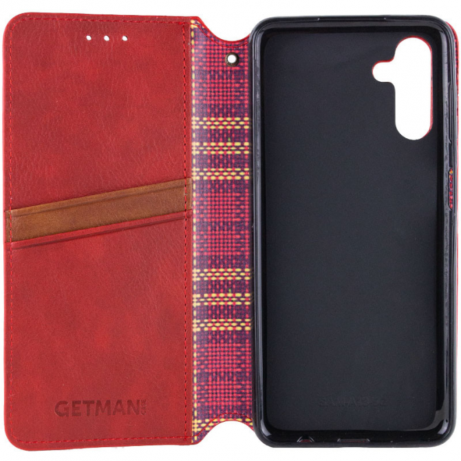 Чохол-книжка GETMAN Cubic for Samsung Galaxy A15 4G/ 5G Red-2