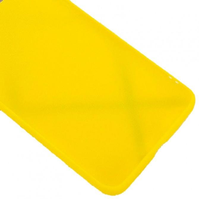 Силіконовий чохол Candy для Samsung Galaxy A53 Жовтий-1