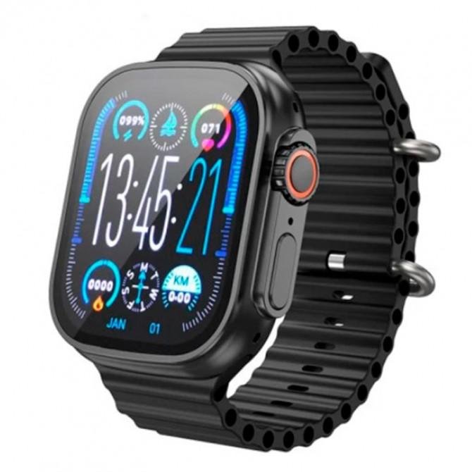 Смарт часы Hoco DY12 Ultra AMOLED Black