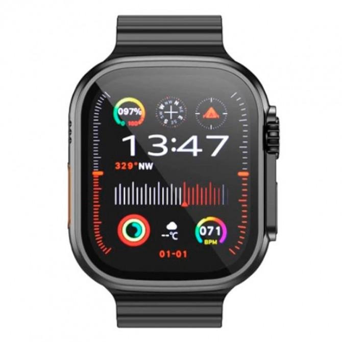 Смарт часы Hoco DY12 Ultra AMOLED Black-2