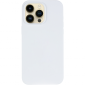 Силиконовый чехол Magsafe для iPhone 15 Pro White FULL (NO LOGO)