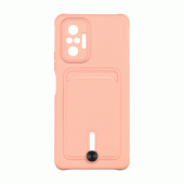 Чехол TPU Colorfull Pocket Card для Xiaomi Redmi Note 10 Pro Персиковый Чехол TPU Colorfull Pocket Card для Xiaomi Redmi Note 10 Pro Персиковый