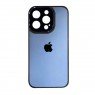 Чехол TPU+Glass Sapphire Midnight для Apple iPhone 14 (6.1