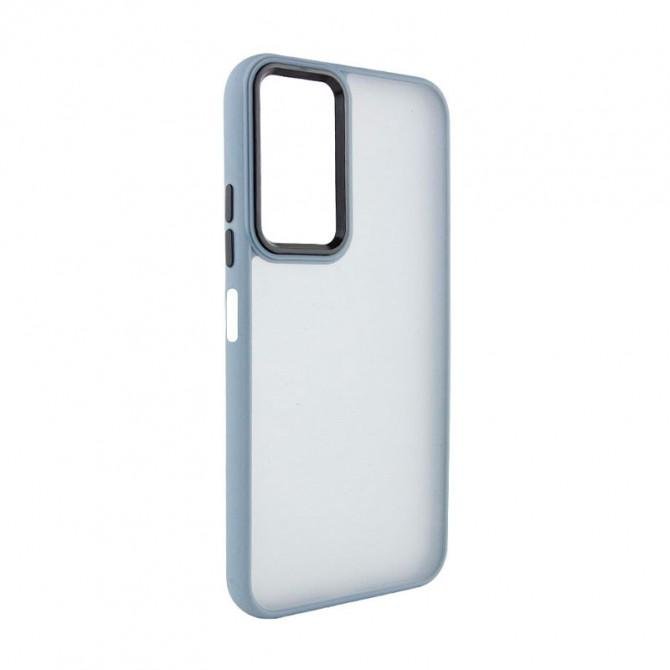 Чехол TPU+PC Lyon Frosted series Samsung Galaxy A34 5G Sierra Blue