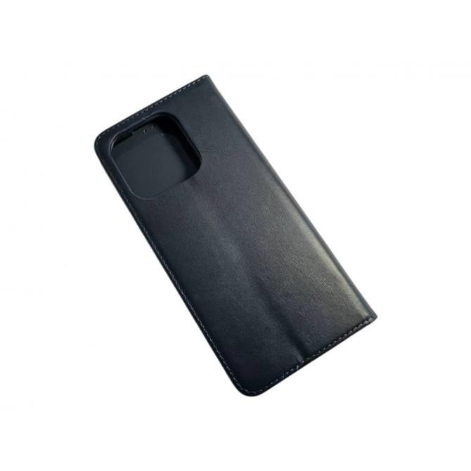 Чехол-книжка Lines Leather for Xiaomi Redmi 10C Blue-2