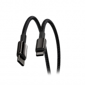 Кабель USB Baseus Silky Series Type-C to Type-C 100W 2m Black