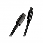 Кабель USB Baseus Silky Series Type-C to Type-C 100W 2m Black