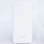 Чехол Original Soft Case Samsung G988 Galaxy S20 Ultra Белый FULL