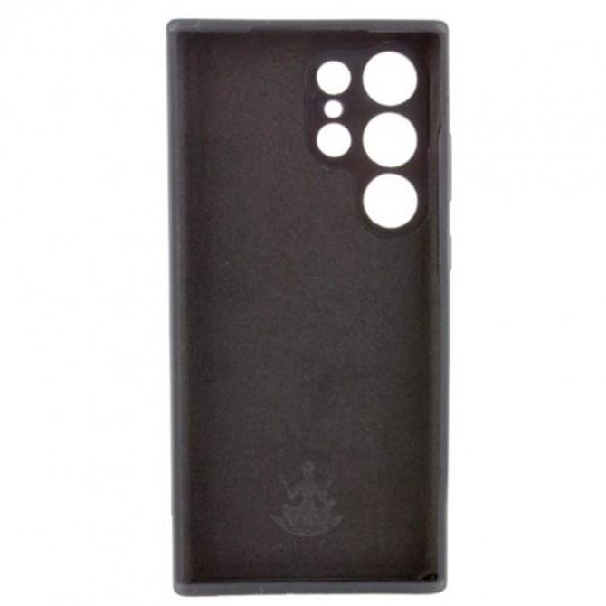 Силиконовый чехол Full Soft (MagSafe) Samsung Galaxy S25 Ultra Черный FULL-2