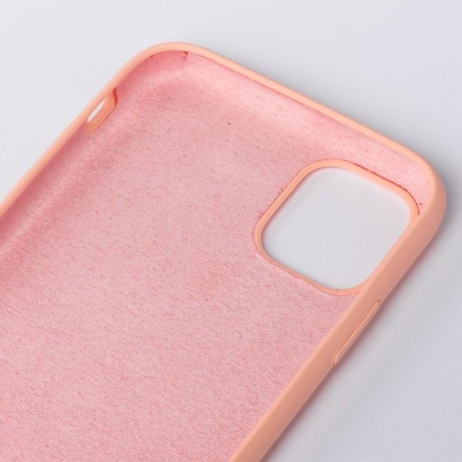 Оригінальний силіконовий чохол для iPhone 13 Світло Персиковий FULL-2