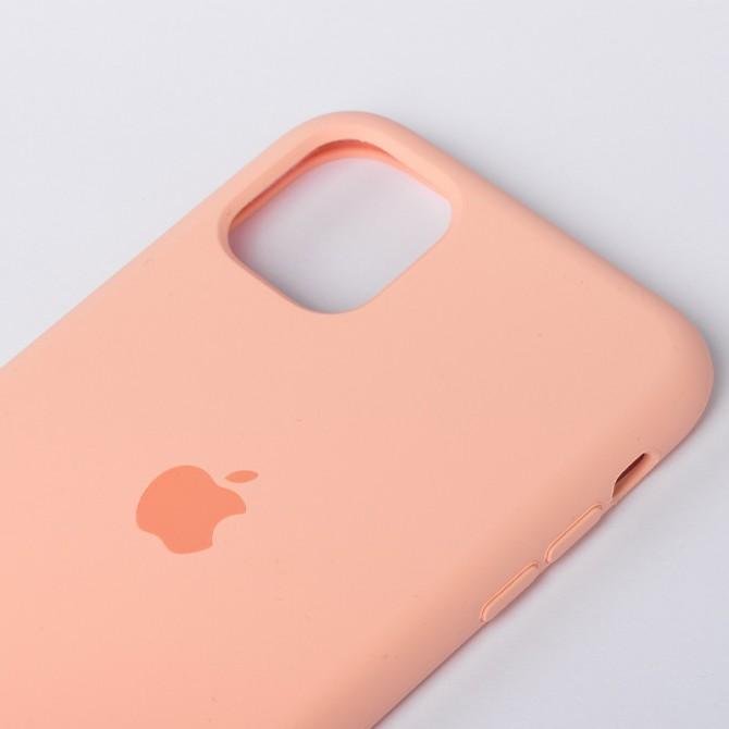 Оригінальний силіконовий чохол для iPhone 13 Світло Персиковий FULL-3