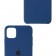 Оригінальний силіконовий чохол для iPhone 12 Pro Max Синій