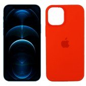 Чохол силіконовий для iPhone 12 Pro Max Помаранчевий FULL Чохол силіконовий для iPhone 12 Pro Max Помаранчевий FULL