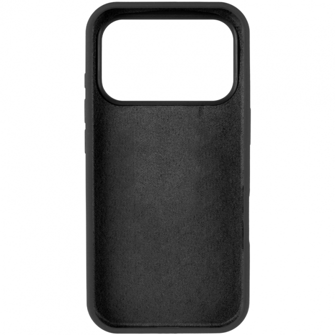 Силіконовий чохол для iPhone 17 Pro Max Black FULL (NO LOGO)-2