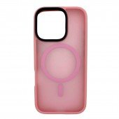Чехол TPU+PC Metal Buttons with MagSafe Colorful для Apple iPhone 16 Pro Max (6.9 Чехол TPU+PC Metal Buttons with MagSafe Colorful для Apple iPhone 16 Pro Max (6.9