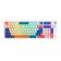 Клавиатура TWolf T70 LED Red Switch (Type-C+2.4GHz+BT) White/Blue