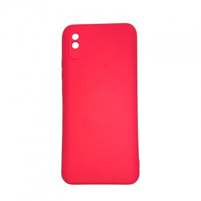 Чехол Soft Case Xiaomi Redmi 9a Неоново Розовый FULL
