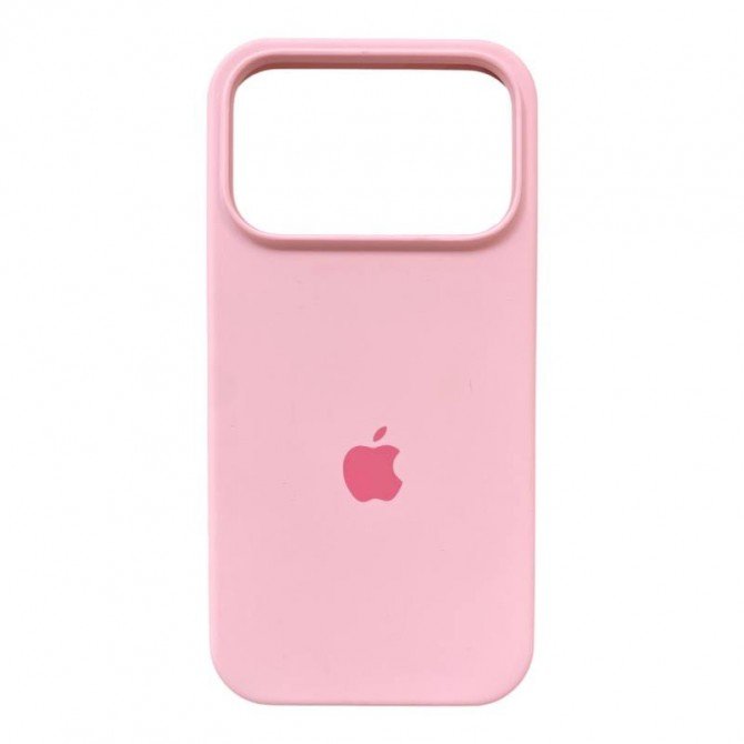 Cиліконовий чохол для iPhone 17 Air Light pink FULL