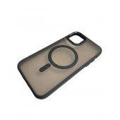 Чехол Pjur with Magsafe for iPhone 16 Plus Black Чехол Pjur with Magsafe for iPhone 16 Plus Black