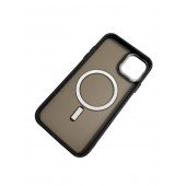 Чехол Pjur with Magsafe for iPhone 16 Plus Black Чехол Pjur with Magsafe for iPhone 16 Plus Black