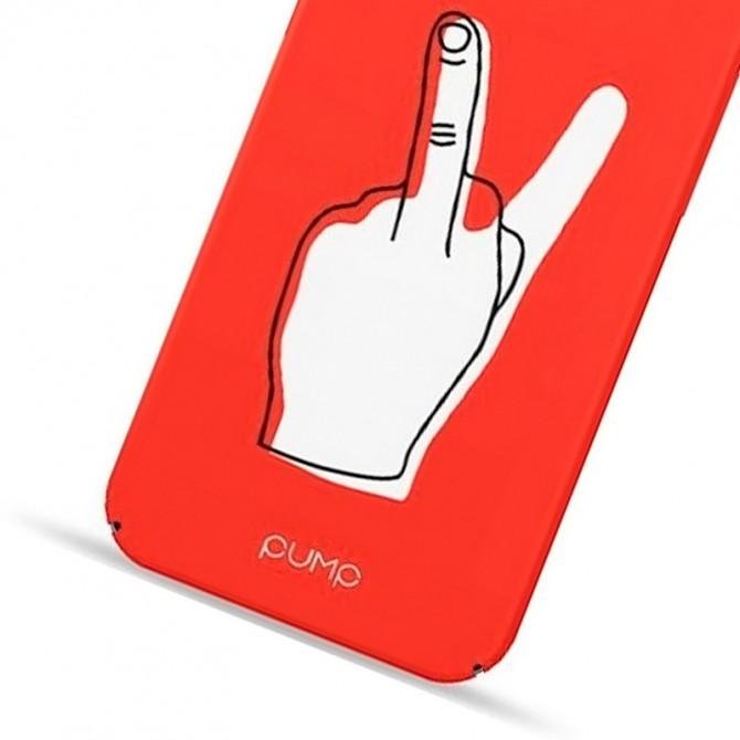 Чехол Pump Tender Touch Case for iPhone 12 Pro Max V for Middle Finger-3