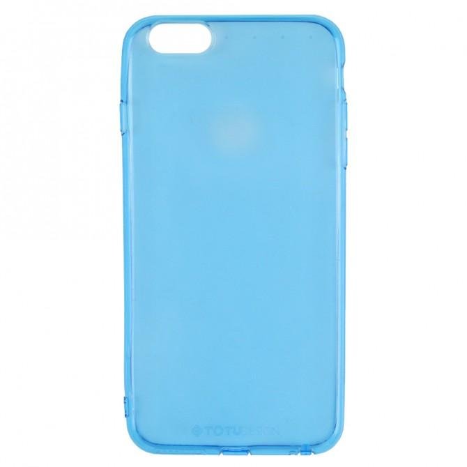Чехол TOTU Design Soft series для iPhone 6/6s Plus Transparent Blue-1
