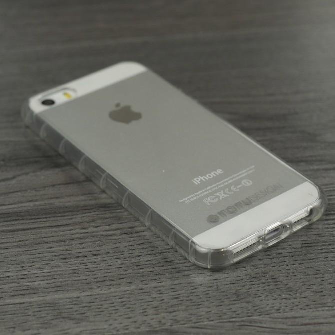 Чохол TOTU Design Soft series airbag version для iPhone 5/5s/SE Прозорий-2