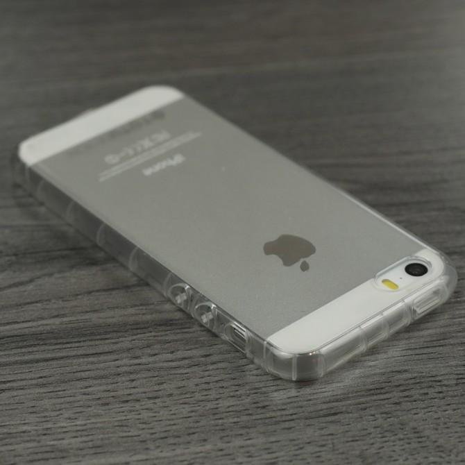 Чохол TOTU Design Soft series airbag version для iPhone 5/5s/SE Прозорий-3