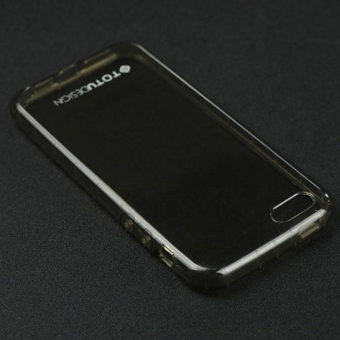 Чохол TOTU Design Soft series airbag version для iPhone 5/5s/SE Прозорий/Чорний-3