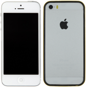 Чехол TOTU Design Aurora border series для iPhone 5/5s/SE Чёрный/Жёлтый