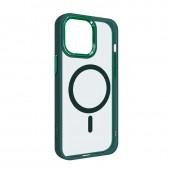 Чехол Pjur with Magsafe for iPhone 14 Green