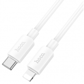 Кабель Hoco X96 Hyper 20W Type-C to Lightning White 1m
