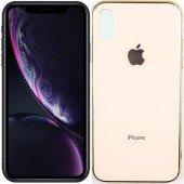 Чехол U-Like Glossy Logo series для iPhone Xs Золотой