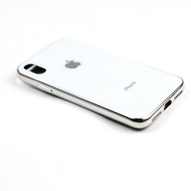 Чохол U-Like Glossy Logo series для iPhone Xs Бiлий-2