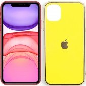 Чехол U-Like Glossy Logo series для iPhone 11 Желтый Чехол U-Like Glossy Logo series для iPhone 11 Желтый