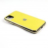 Чехол U-Like Glossy Logo series для iPhone 11 Желтый Чехол U-Like Glossy Logo series для iPhone 11 Желтый