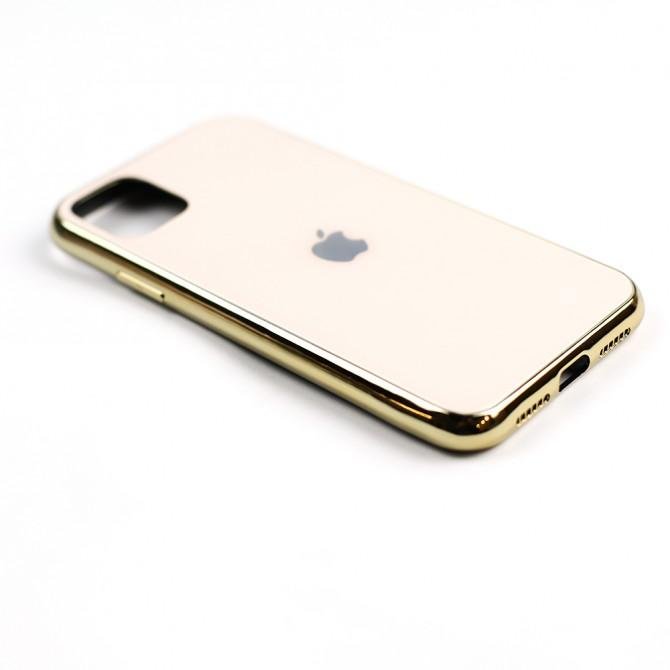 Чехол U-Like Glossy Logo series для iPhone 11 Pro Розово-Золотой-2