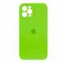 Силиконовый чехол для iPhone 14 Pro Shiny Green FULL