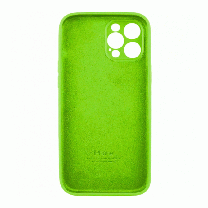 Cиліконовий чохол для iPhone 14 Pro Shiny Green FULL-1